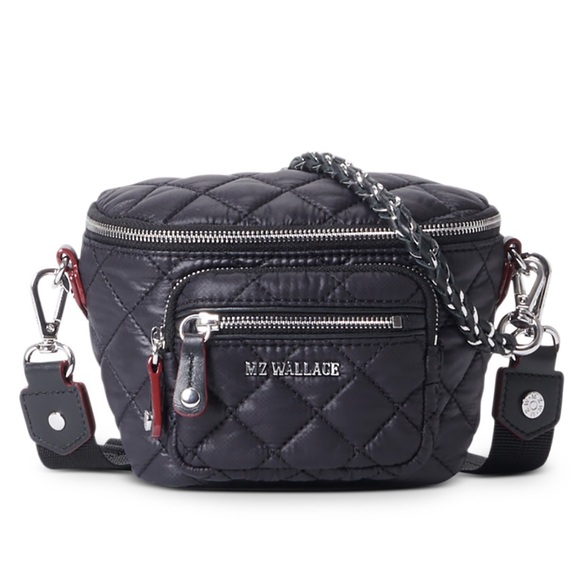 MZ Wallace Navy Micro Crosby Sling Bag - Picture 1 of 11